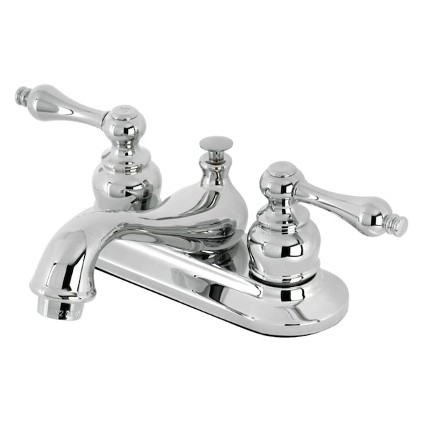 KB601ALB 4" Centerset Bathroom Faucet, Polished Chrome